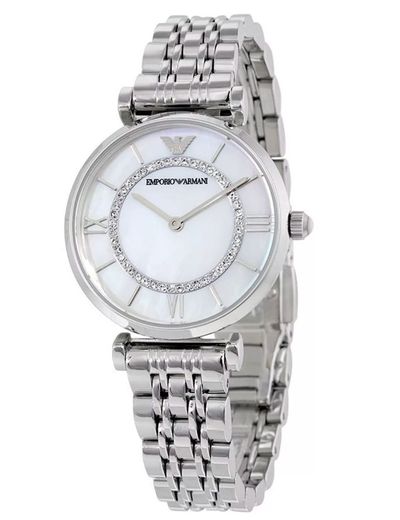 Emporio Armani AR1908 Silver Wristwatch for Women